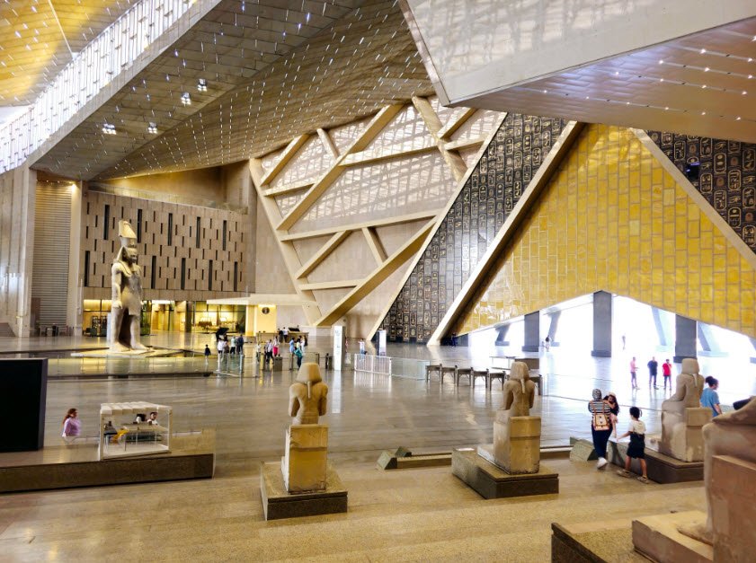 The Grand Egyptian Museum, Giza, near Pyramids Plateau, Egypt